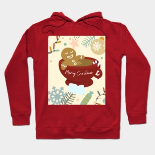 Hot chocolate gingerbread man Hoodie